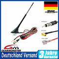 DAB+ Antenne AM FM Dachantenne Autoantenne Verstärker SMB DIN Kombi-Antenne