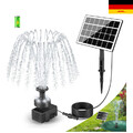 SZMP Solar Springbrunnen für außen 2025 Upgrade,3.5W Solar Teichpumpe LED-Lic...