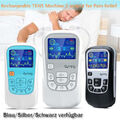 Zweikanal 3-in-1 TENS Reizstromgerät EMS Muskelstimulator Massagegerät 25 Modi