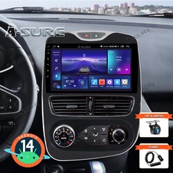 DAB+ 64G Android 14 Für Renault Clio IV 2012-2016 Autoradio NAVI GPS SWC CarPlay