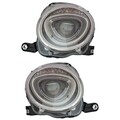 2X VAN WEZEL HALOGEN SCHEINWERFER SATZ LINKS+RECHTS passend für ABARTH 500 500C 