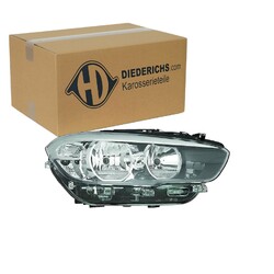 DIEDERICHS HALOGEN SCHEINWERFER mit LWR-Motor LED-TFL RECHTS passend für BMW 1er