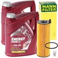 MANN ÖLFILTER + 5W-30 MANNOL COMBI LL MOTORÖL 10L AUDI A4 B7 8 A6 C6 TOUAREG 7L