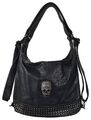 Rucksack Handtasche Skull Totenkopf in 3D - Steampunk Gothic 3D-Totenkopf