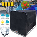 IBC Tank Abdeckung 1000L IBC Container Cover Wassertank Abdeckplane Behälter DE