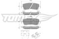 Bremsbelagsatz Scheibenbremse TOMEX Brakes TX 18-97 für FORD MUSTANG Convertible