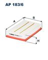 FILTRON AP 183/6 Luftfilter für AUDI CUPRA SEAT SKODA VW