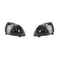 Scheinwerfer Set Halogen Front passend für Renault Clio BB BC CB 01-05 H7 H1 L R