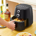 3.8L Airfryer Fritteusen Friteuse Heißluftfritteuse Heißluftofen Pommes 0175BL