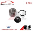 RADLAGERSATZ RADLAGER SATZ PAAR HINTEN ABS 200008 2PCS P FÜR MAZDA 2