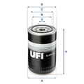 UFI 23.241.00 Ölfilter für FENDT,GAZ,PORSCHE,RENAULT TRUCKS