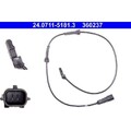 1x Sensor, Raddrehzahl ATE 24.0711-5181.3 passend für RENAULT