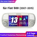 7" Autoradio Für Fiat 500 07-2015 Android 13 Carplay GPS Navi WIFI SWC DAB 2+32G
