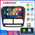 Autoradio 2+32G Android 15 Carplay GPS Navi WIFI für Fiat Doblo MK2 Opel Combo D