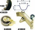 Zahnriemensatz für AUDI SEAT SKODA VW A3 A4 B5 Avant A6 C5 TT Roadster