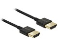 DeLock Kabel HDMI A Stecker HDMI A Stecker High Speed with Ethernet 3D 4K 2,0 m 
