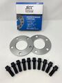 10mm 2x5mm SCC Spurverbreiterung für BMW 5x120 74,1 X5 X6 inkl. Radschrauben