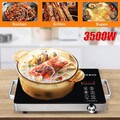 Infrarot Einzelkochplatte Kochplatte Edelstahl 3500W Profi Cook Herdplatte