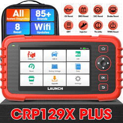 2025 LAUNCH CRP129X PLUS Auto KFZ OBD2 Diagnosegerät Alle Systeme 8+ Funktionen