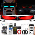 2x 60cm Lkw Devil's Eye Lampe LED-Bildschirm Auto-Augenlicht dynamisches Licht