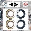 2x ORIGINAL® Elring 221.710 Wellendichtring, Differential Vorne, Hinten
