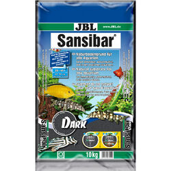 JBL Sansibar DARK black 10 kg feiner Bodengrund Sand schwarz Aquarien Terrarien