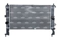 Motorkühler Wasserkühler Economy Class NRF 53475A für MERIVA X03 OPEL Aluminium
