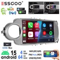 DAB+ 4+64GB 9" Für Toyota Yaris 2011-2018 Carplay Android 15 Autoradio NAVI SWC