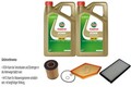 Inspektionspaket Castrol EDGE Titanium 5W-30 LL 10L für BMW 6er Cabriolet