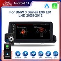 Für BMW E90 E91 E92 CarPlay Android 14 8-Core 4+64GB Autoradio GPS Navi WIFI BT