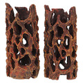  2 Pcs Baumloch -Ornamente Dekoration Aus Kunstharz Fischversteck Für Aquarien