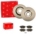 TRW BREMSSCHEIBEN 283mm + BELÄGE VORNE passend für CITROEN C3 C4 XSARA PICASSO