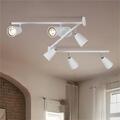 LED Deckenleuchte Deckenlampe schwenkbare Spotleuhte Deckenstrahler 6-flammig