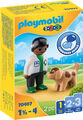 Playmobil First Smile 123, 70407 Tierarzt mit Hund  NEU/OVP