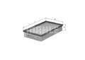 MAHLE KNECHT LUFTFILTER passend für AUDI 100 200 80 A6 VW GOLF 2 JETTA PASSAT