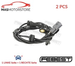 ABS SENSOR DREHZAHLFÜHLER PAAR VORNE FEBEST 02606-004 2PCS V NEU OE QUALITÄT