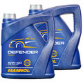 10W-40 Motoröl 2x 4 Liter Mannol Defender Öl Kanister 10W40 4L API SL Motor Oel