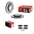 brembo SPORT BREMSSCHEIBEN 259mm + BELÄGE VORNE passend für KANGOO + KUBISTAR