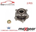 RADLAGERSATZ RADLAGER SATZ PAAR VORNE MAXGEAR 33-0803 2PCS A NEU OE QUALITÄT