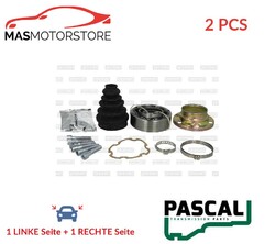 GELENK ANTRIEBSWELLE PAAR TRANSMISSION END PASCAL G8B002PC 2PCS I FÜR BMW 7,5