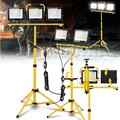 10W-300W LED Fluter Flutlicht Außen Baustrahler Scheinwerfer mit Stativ Stecker