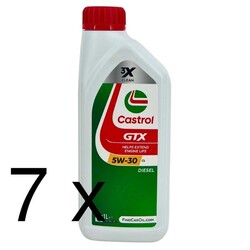 1x Castrol GTX 5W-30 C4 7x1 Liter