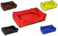 Hundebett  Hundesofa Hundeliege Hundekissen Hundekorb Robust  Kunstleder NEW