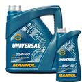 5 Liter MANNOL Universal 15W-40 Motoröl API SN/CH-4 ACEA A3/B4