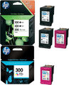 4x HP 300 ORIGINAL TINTE PATRONEN PHOTOSMART C4670 C4680 C4685 C4780 SD518AE SET