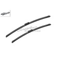 1x Bosch Scheibenwischer Set vorne u.a. für VW Tiguan 1 Land Rover | 111315