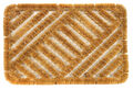 Schmutzfangmatte Fußmatte Türmatte Kokos Metall Fußabtreter Schmutzmatte 60x40cm