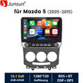 DAB+ Android 13 CarPlay Autoradio WIFI BT SWC FM 2+64G Für Mazda 5 2005-2010
