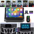 2+64GB Autoradio Carplay Android GPS NAVI DAB+ KAM Für Ford Fiesta MK6 2008-2016