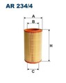 FILTRON Luftfilter AR 234/4 für FIAT LANCIA ALFA ROMEO
